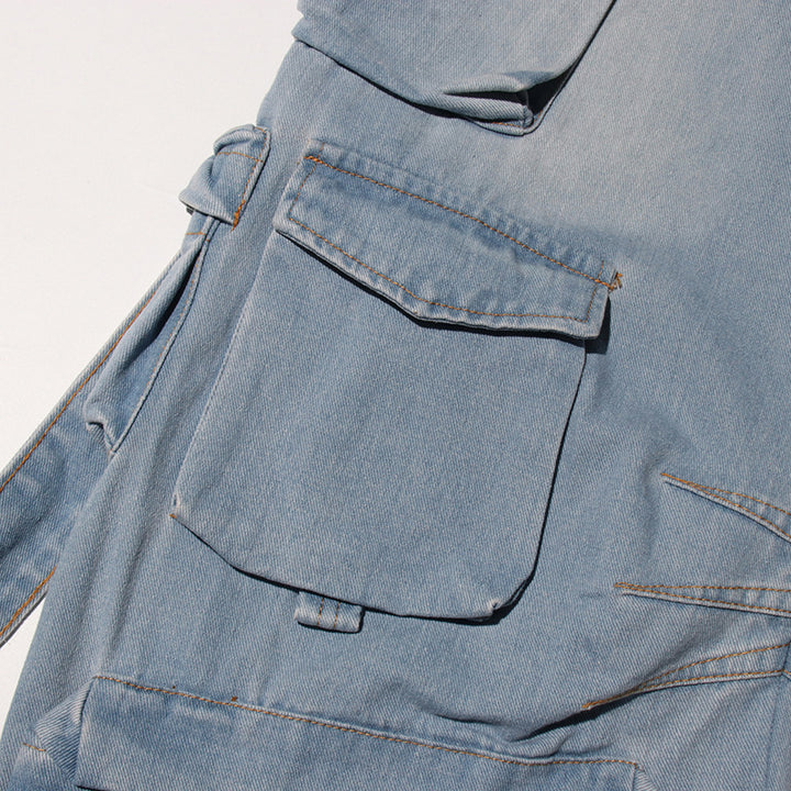 Geplooide top met uitlopende mouwen en maxi-rok set met tailleband – Rosiny 