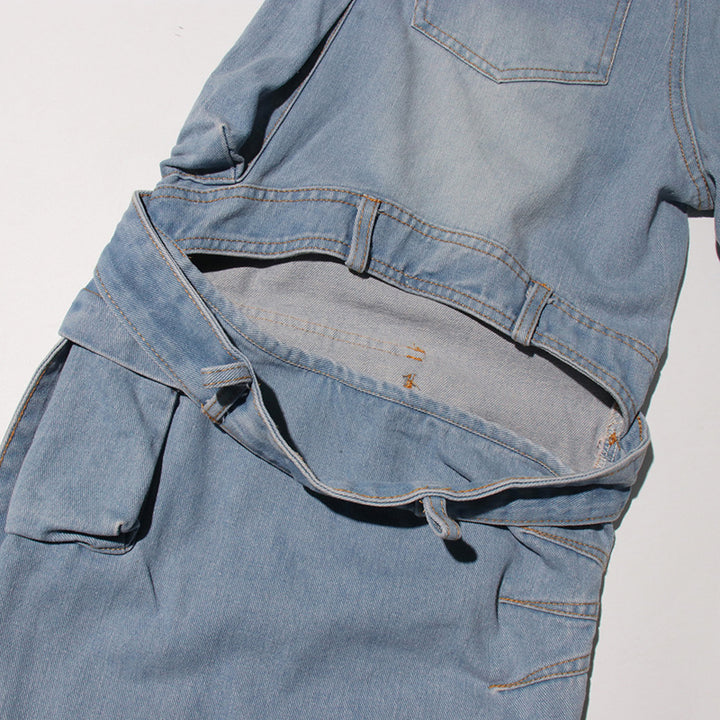 Geplooide top met uitlopende mouwen en maxi-rok set met tailleband – Rosiny 