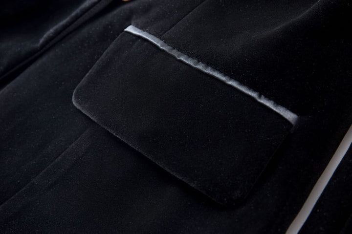 Geplooide top met uitlopende mouwen en maxi-rok set met tailleband – Rosiny 