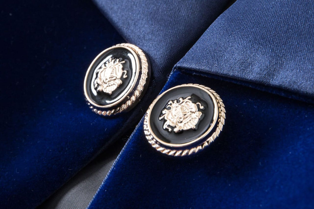 Geplooide top met uitlopende mouwen en maxi-rok set met tailleband – Rosiny 