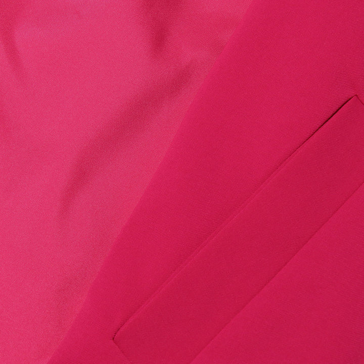 embellished cape blazer with belted waist – AURORIXA