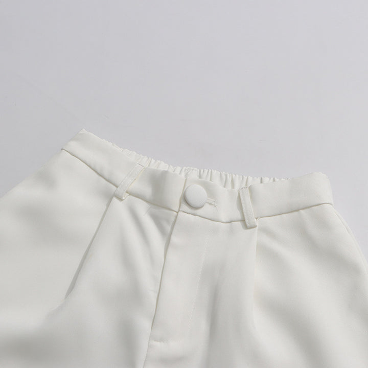 tailored sequin-embellished blazer set – STELLAR