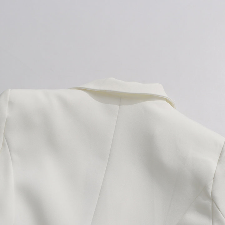 tailored sequin-embellished blazer set – STELLAR