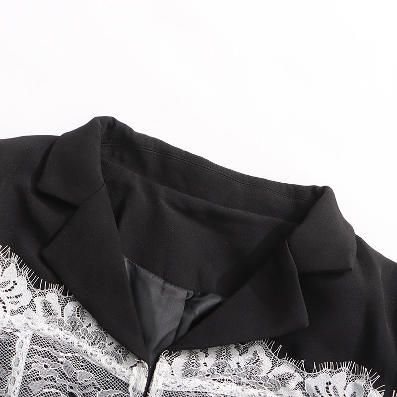 Geplooide top met uitlopende mouwen en maxi-rok set met tailleband – Rosiny 