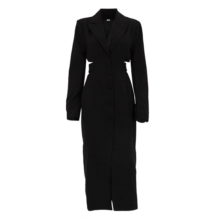 Geplooide top met uitlopende mouwen en maxi-rok set met tailleband – Rosiny 