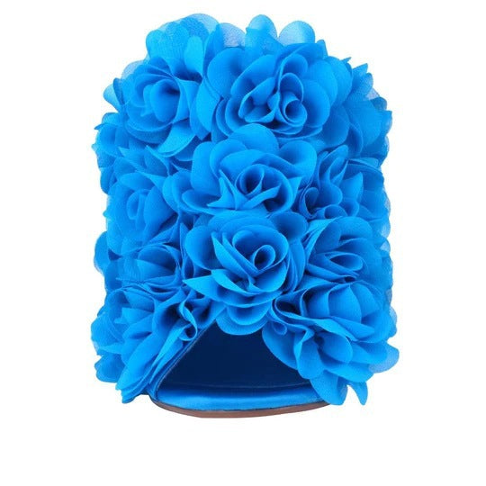 Geplooide top met uitlopende mouwen en maxi-rok set met tailleband – Rosiny 