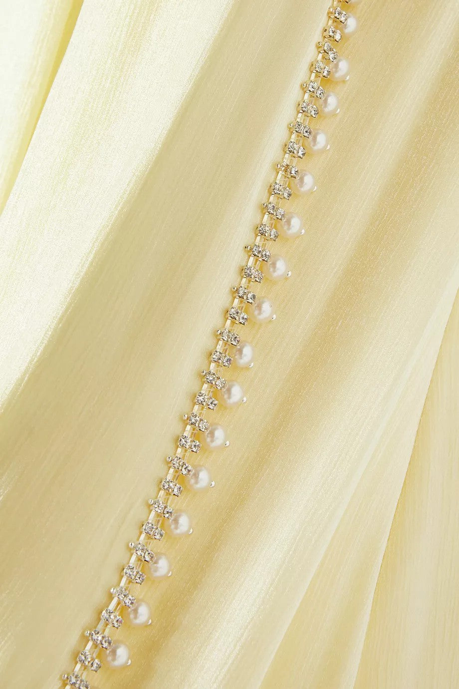 Beaded Trim Chiffon Layered Dress – NOR