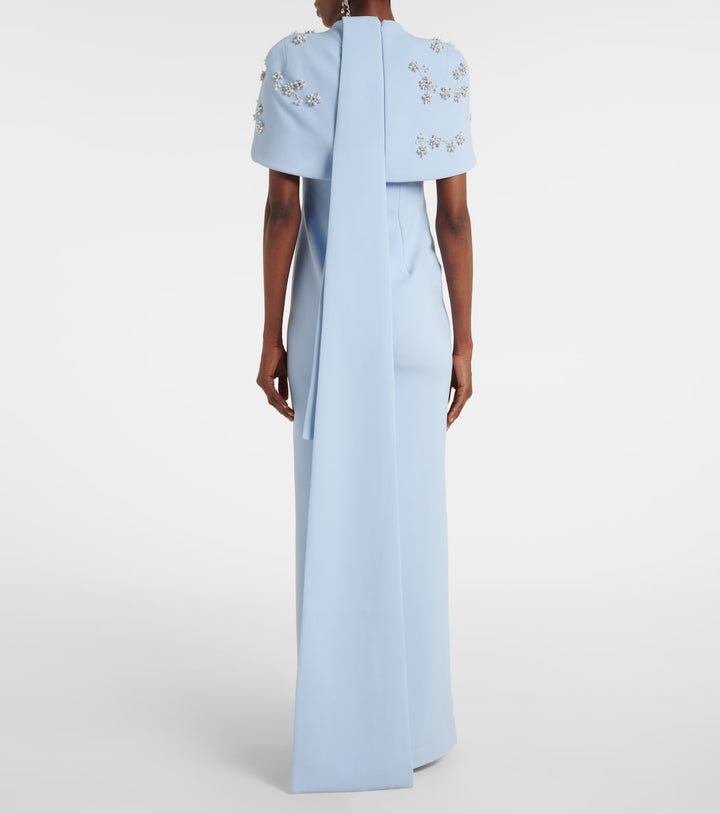 فستان مزين بكاب وقصة مستقيمة – سكايلا