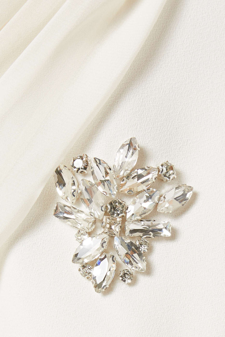 فستان كيب مزين بالكريستال – أوريليا