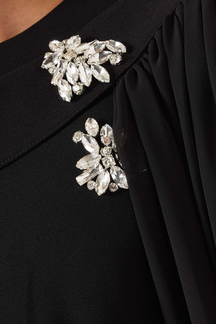 فستان كيب مزين بالكريستال – أوريليا