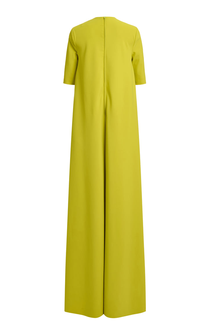 فستان مزين بالزهور بأكمام نصفية – أمارا