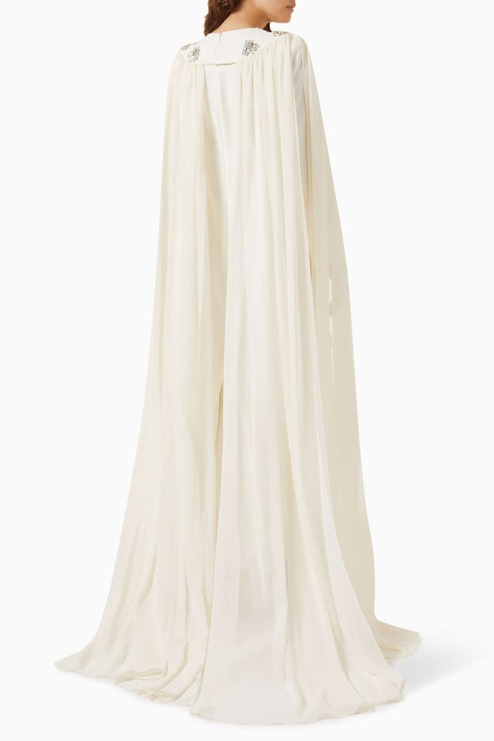 فستان كيب مزين بالكريستال – أوريليا