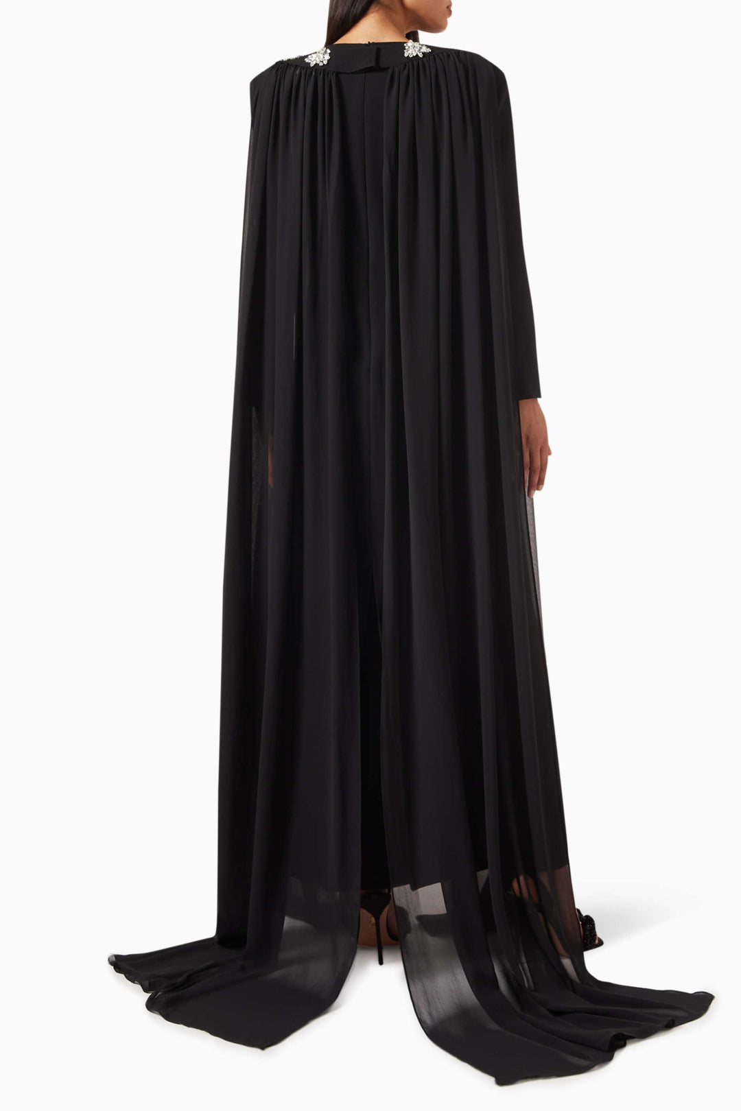 فستان كيب مزين بالكريستال – أوريليا