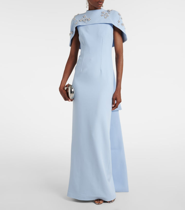 فستان مزين بكاب وقصة مستقيمة – سكايلا