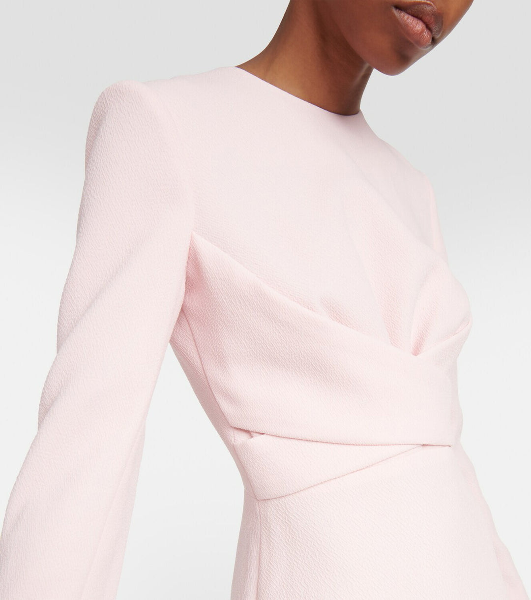 فستان ميدي بأكمام طويلة وخصر منسدل – سيلفن