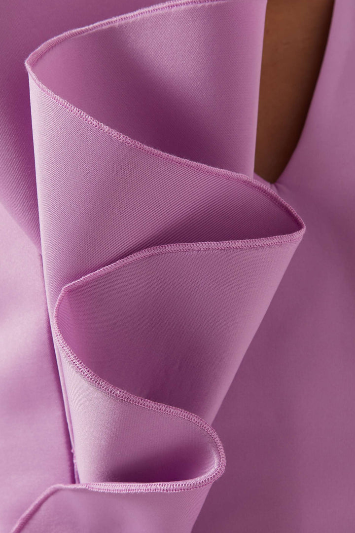 فستان من الكشكشة المنحوتة مع ذيل حورية البحر – ليلورا