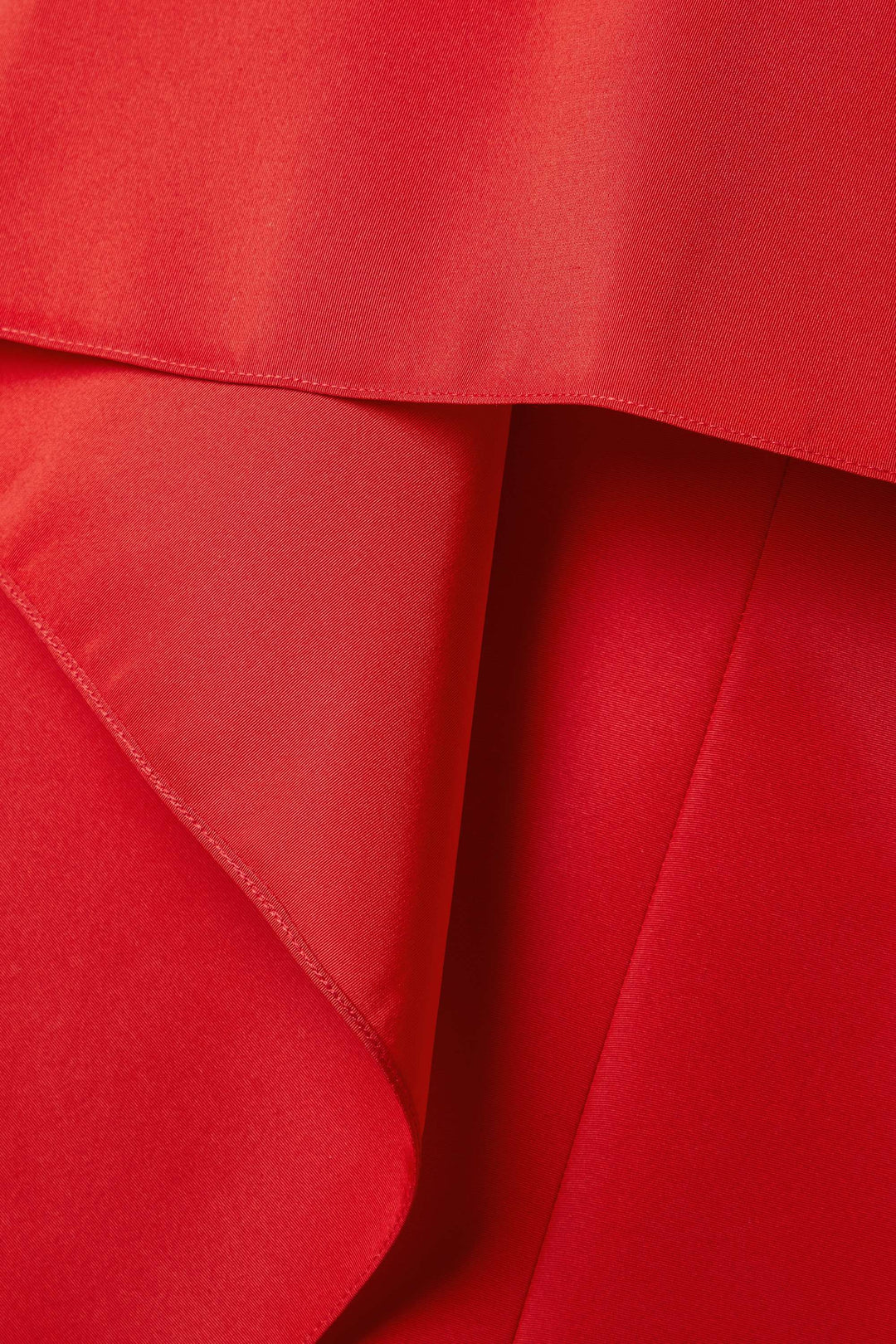 maxi cape dress with sculpted layers – RUBY