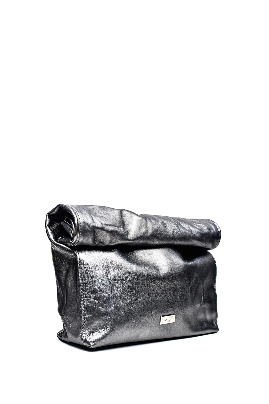 fold-over leather clutch bag – AURILPA