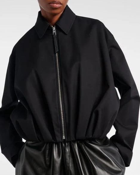 oversized cable-knit distressed sweater – MIRALIN