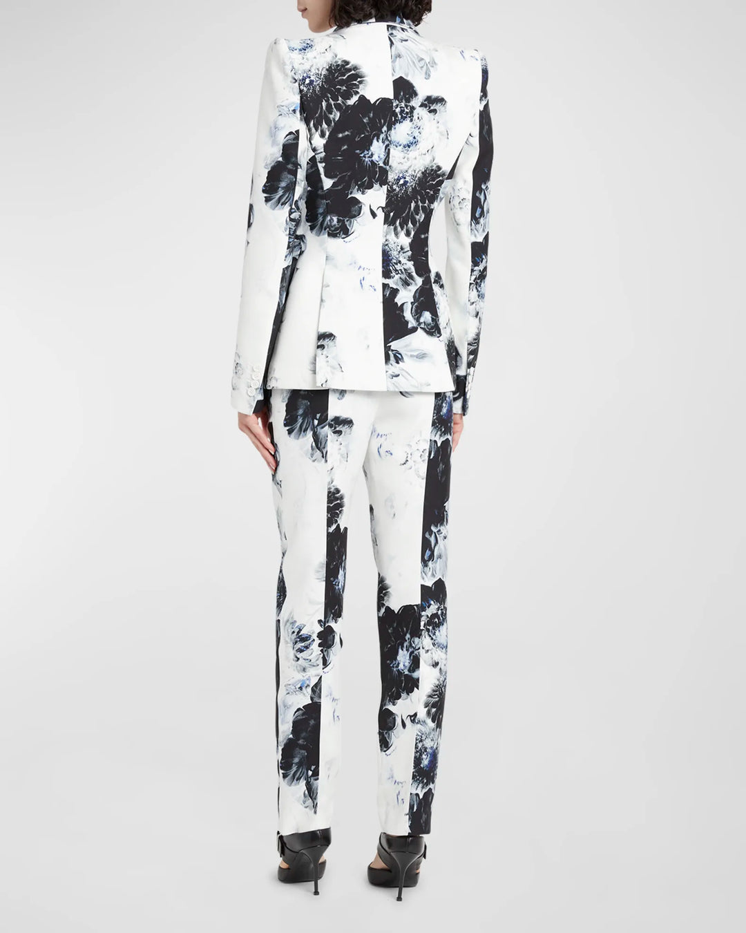 Geplooide top met uitlopende mouwen en maxi-rok set met tailleband – Rosiny 