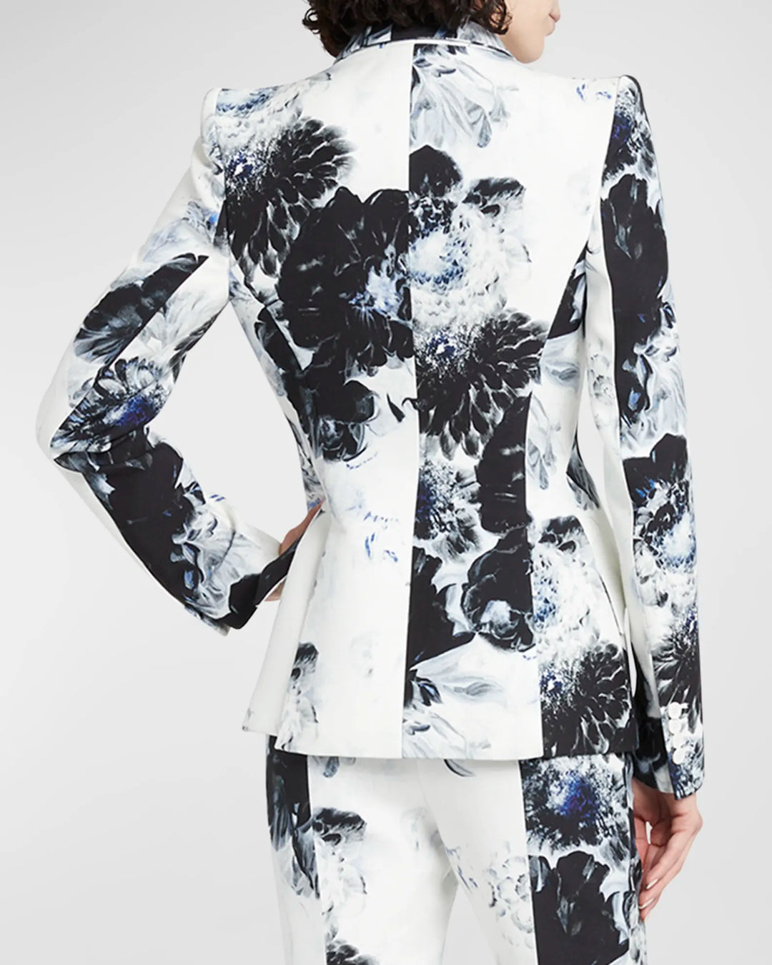 Geplooide top met uitlopende mouwen en maxi-rok set met tailleband – Rosiny 